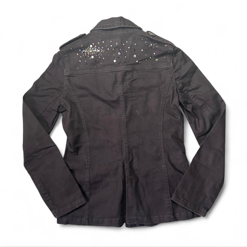 Votre Nom Brown Bling Utility Jacket - Picture 5 of 8